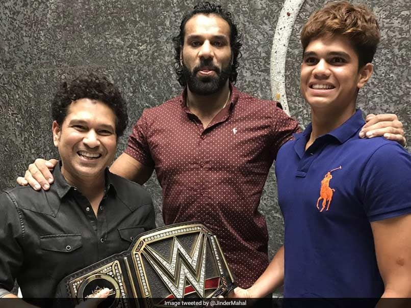 Jinder-Mahal-sachin-tendulkar