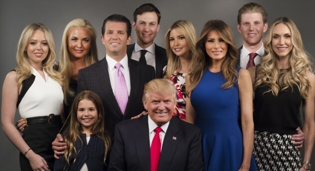 Family of Tiffany trump