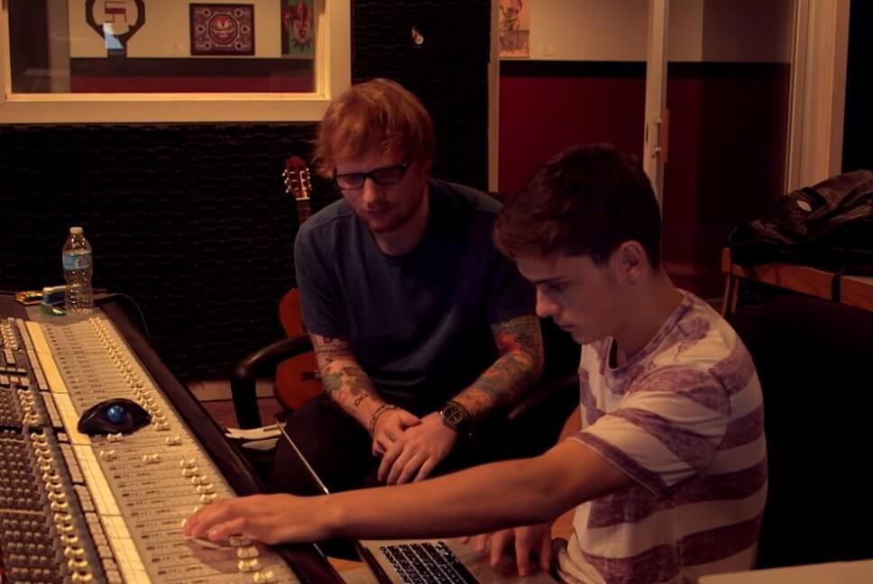 Martin Garrix with ED Sheeran